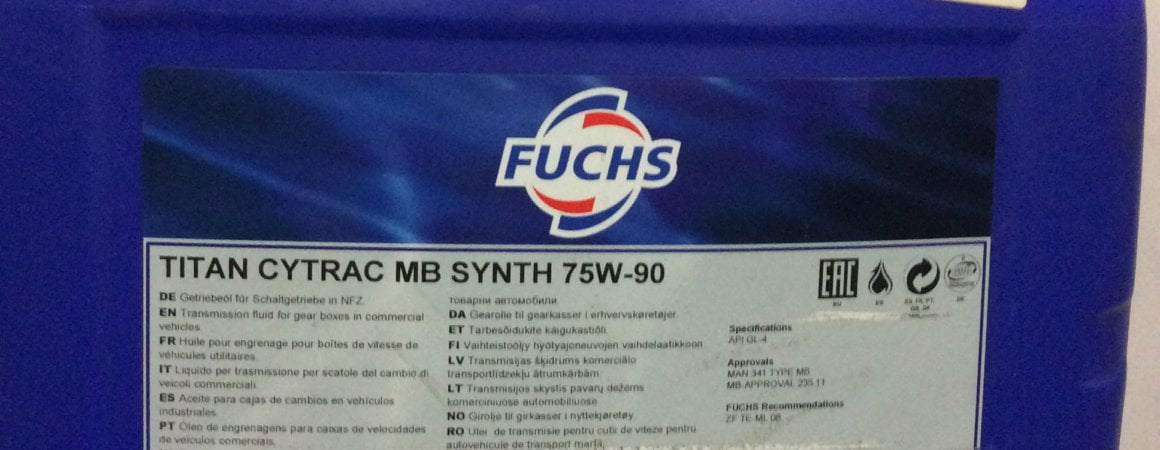 Titan CYTRAC MB SYNTH SAE 75W-90 - 20ltr - K & S McKenzie