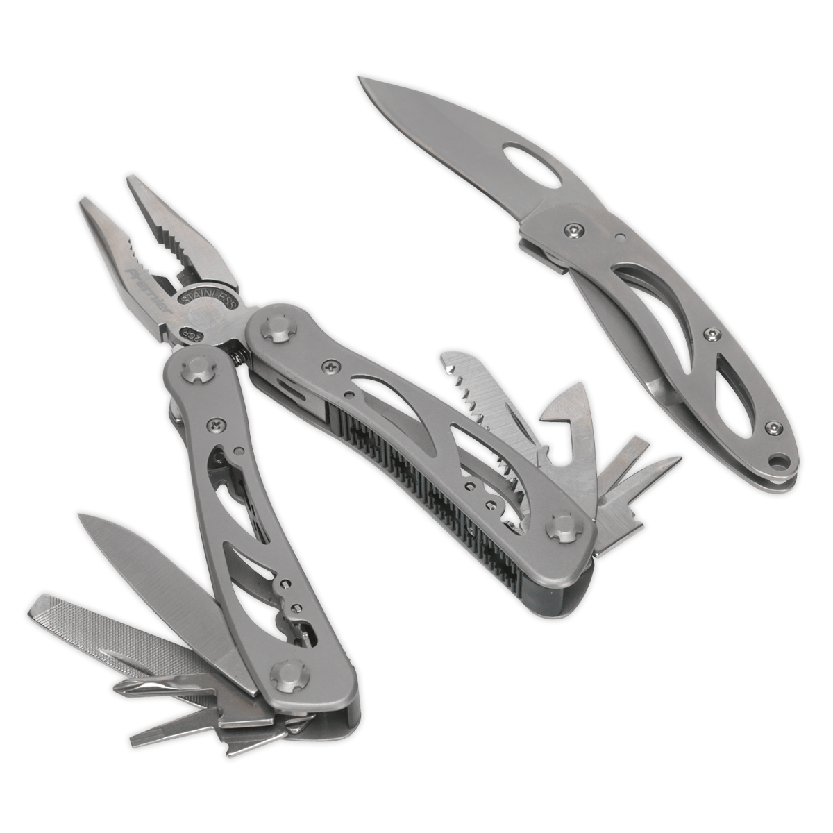 MultiTool & Pocket Knife Set 2pc K & S McKenzie