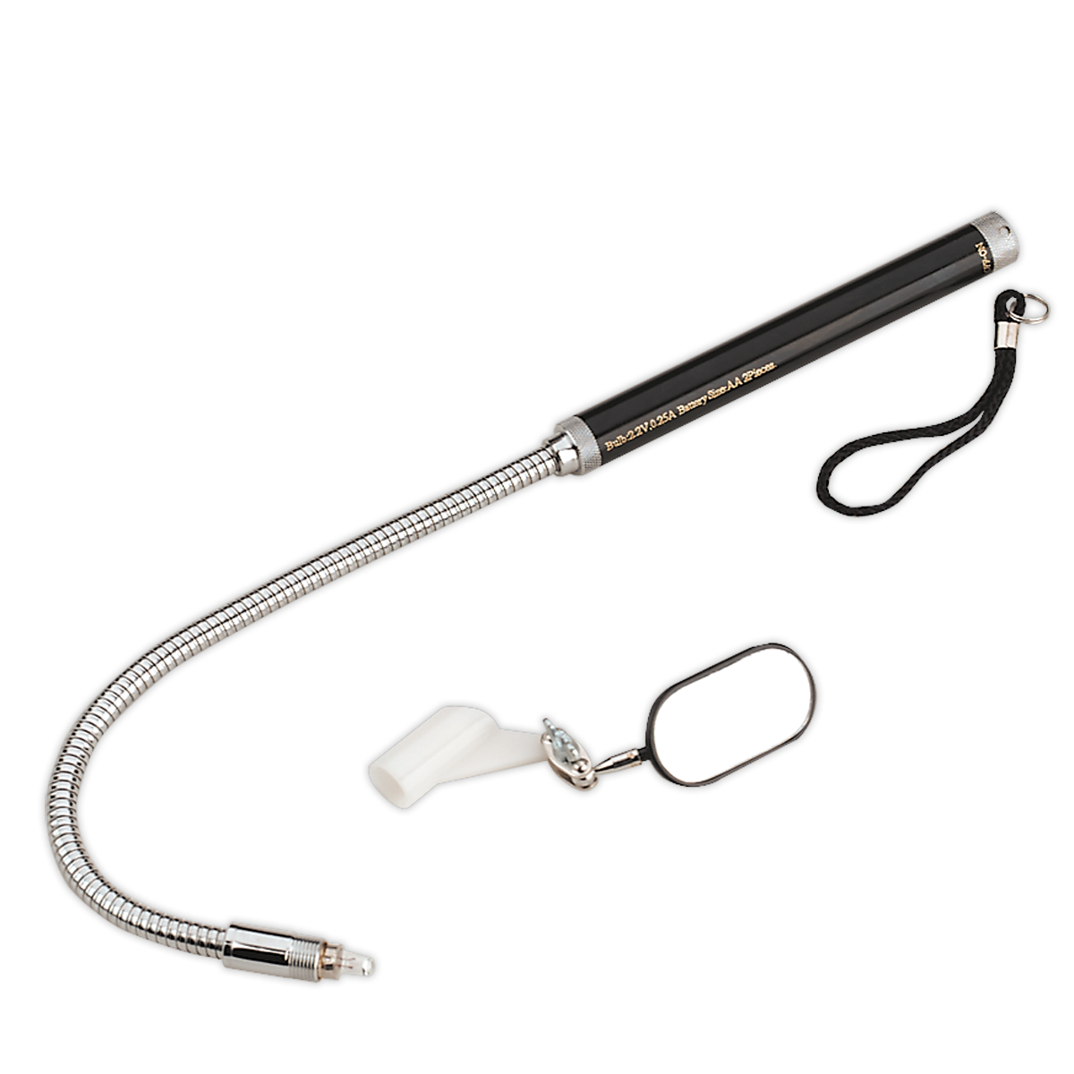 Flexible Inspection Mirror with Light K & S McKenzie